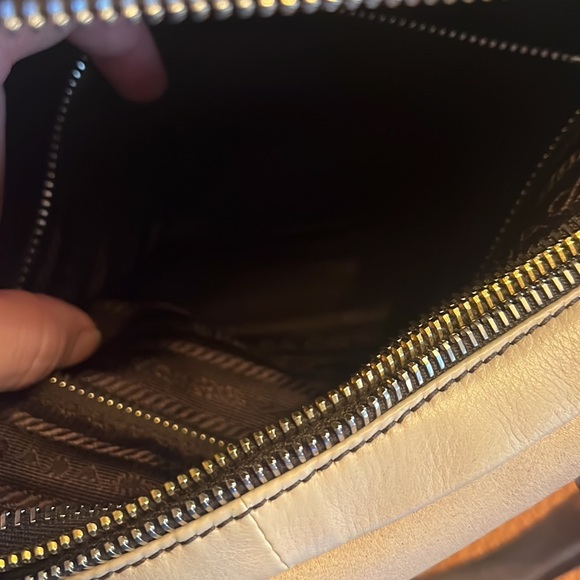 Prada Glacé Zippers Satchel - Picture 10 of 11